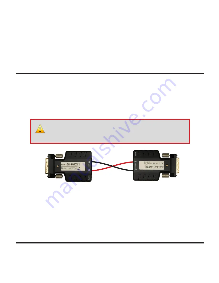 Gefen Pro DVI FM 2000 User Manual Download Page 12