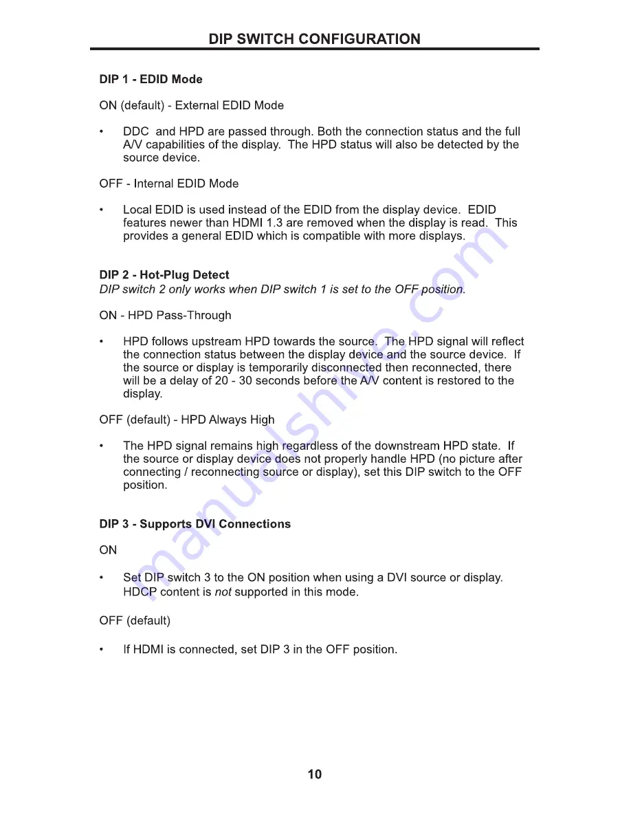 Gefen Toolbox GTB-HDMI-3DTV User Manual Download Page 14