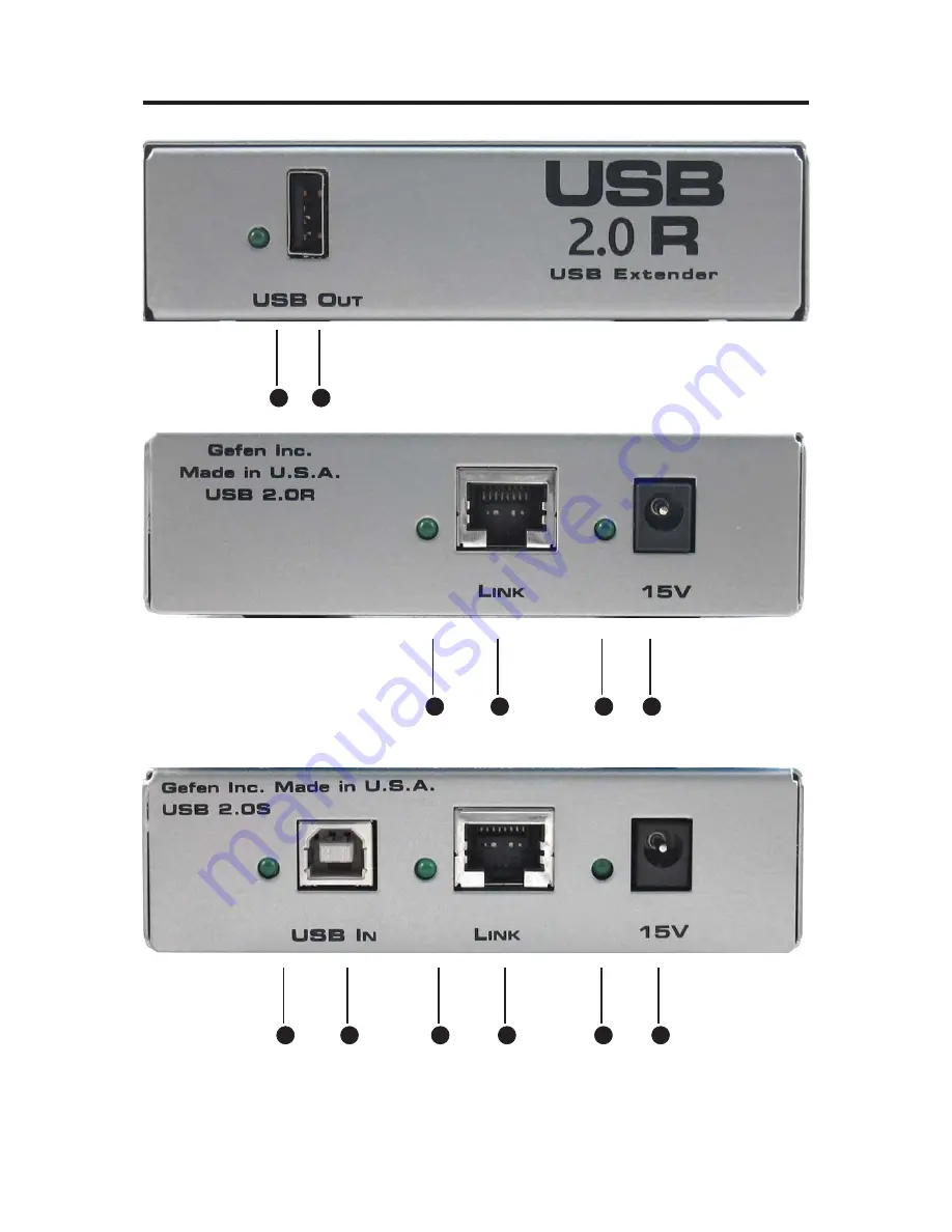 Gefen USB-2.0 User Manual Download Page 7