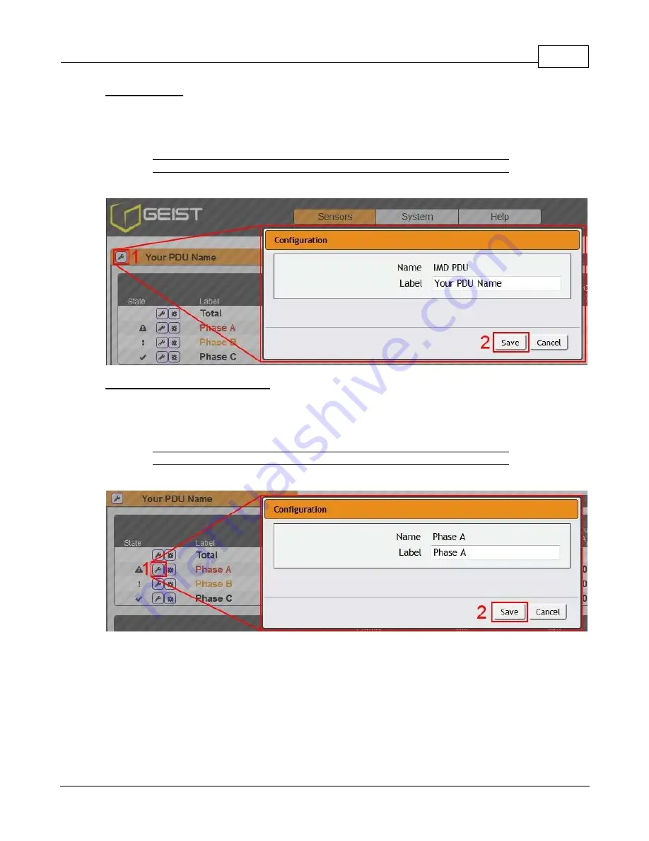 Geist Upgradable PDU Скачать руководство пользователя страница 51