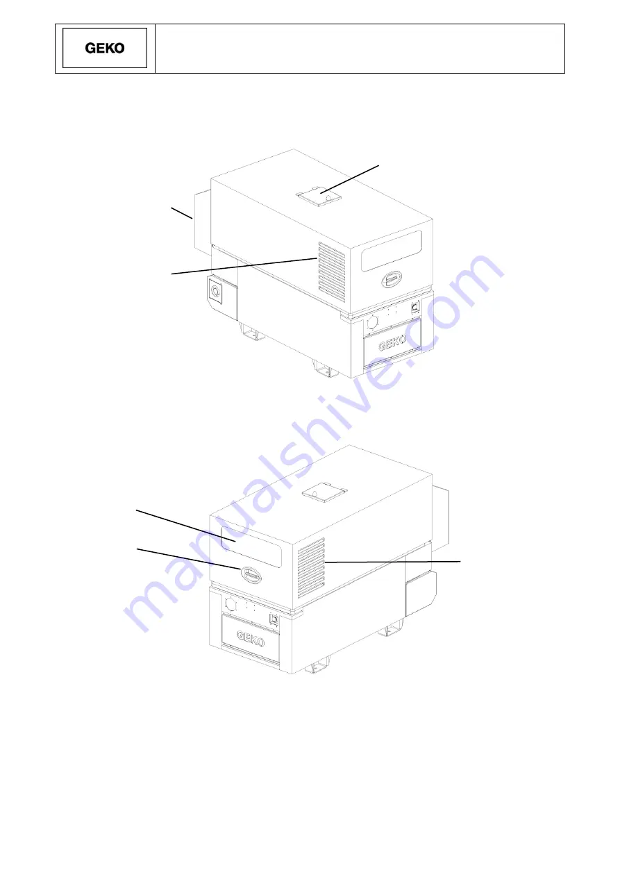 Geko 20010 ED-S/DEDA Operating Instructions Manual Download Page 70