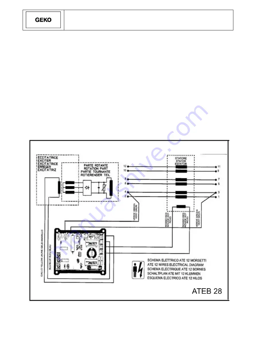 Geko 20010 ED-S/DEDA Operating Instructions Manual Download Page 79