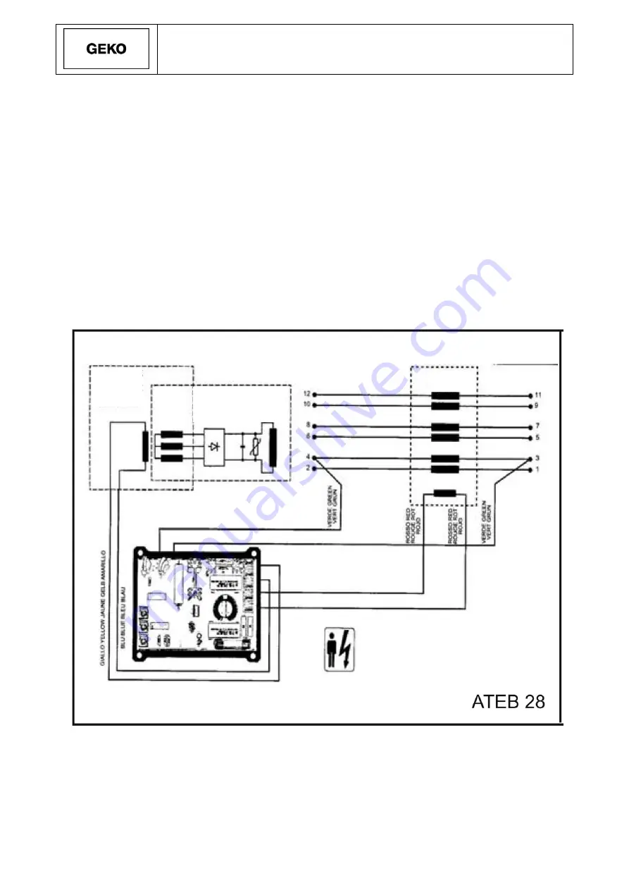 Geko 20010 ED-S/DEDA Operating Instructions Manual Download Page 129