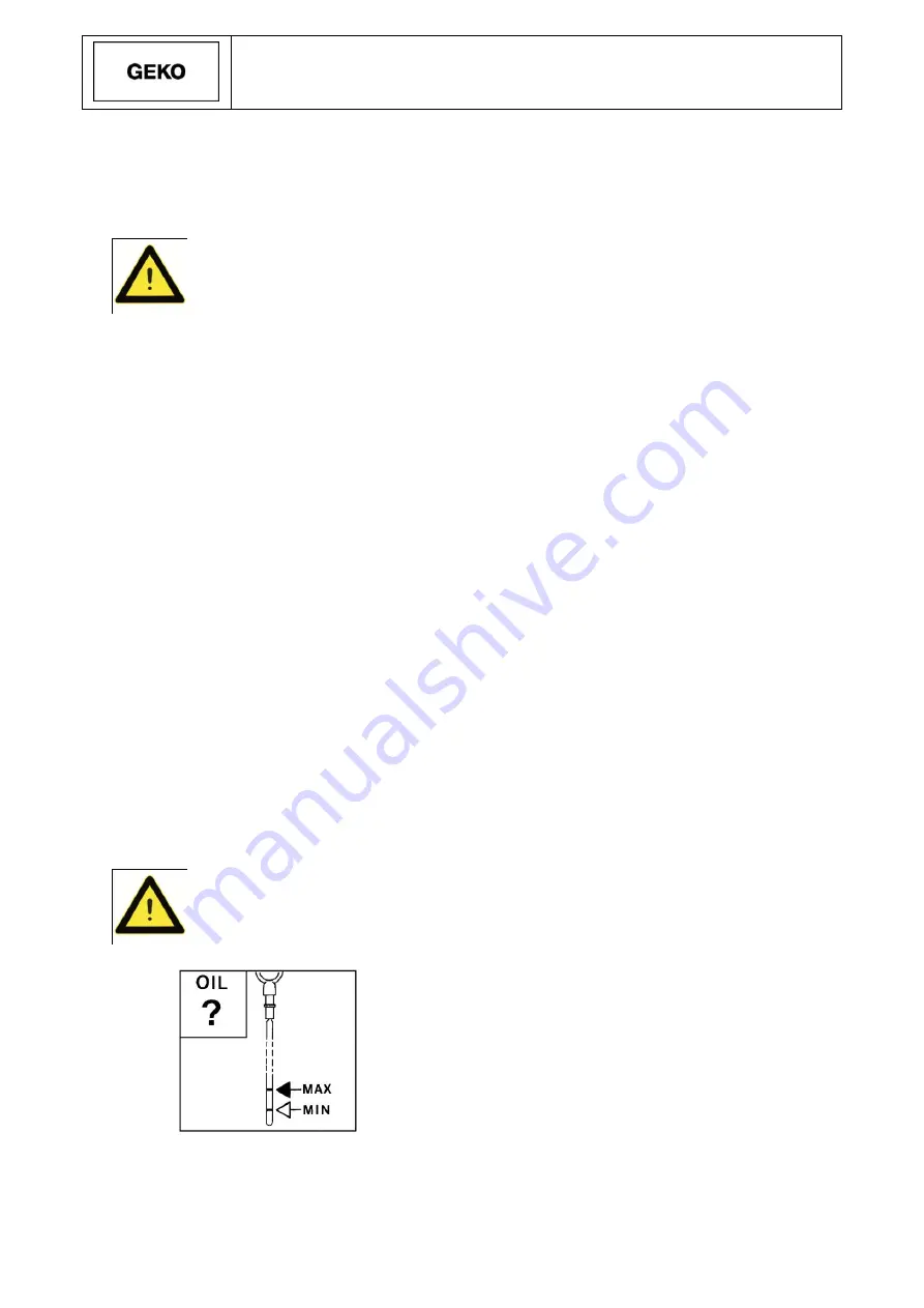 Geko 20010 ED-S/DEDA Operating Instructions Manual Download Page 134