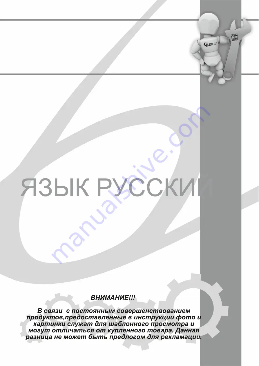 Geko G81222 Manual Download Page 21