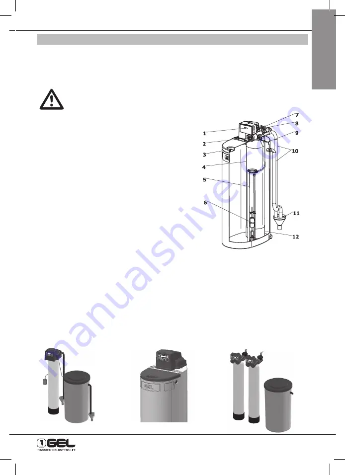 GEL Decal 110 Operation And Maintenance Manual Download Page 3