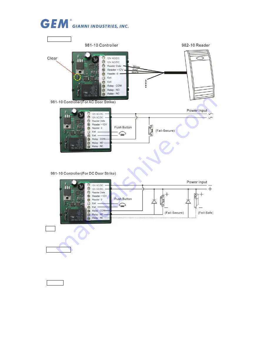 GEM GEM 981-10 Скачать руководство пользователя страница 3