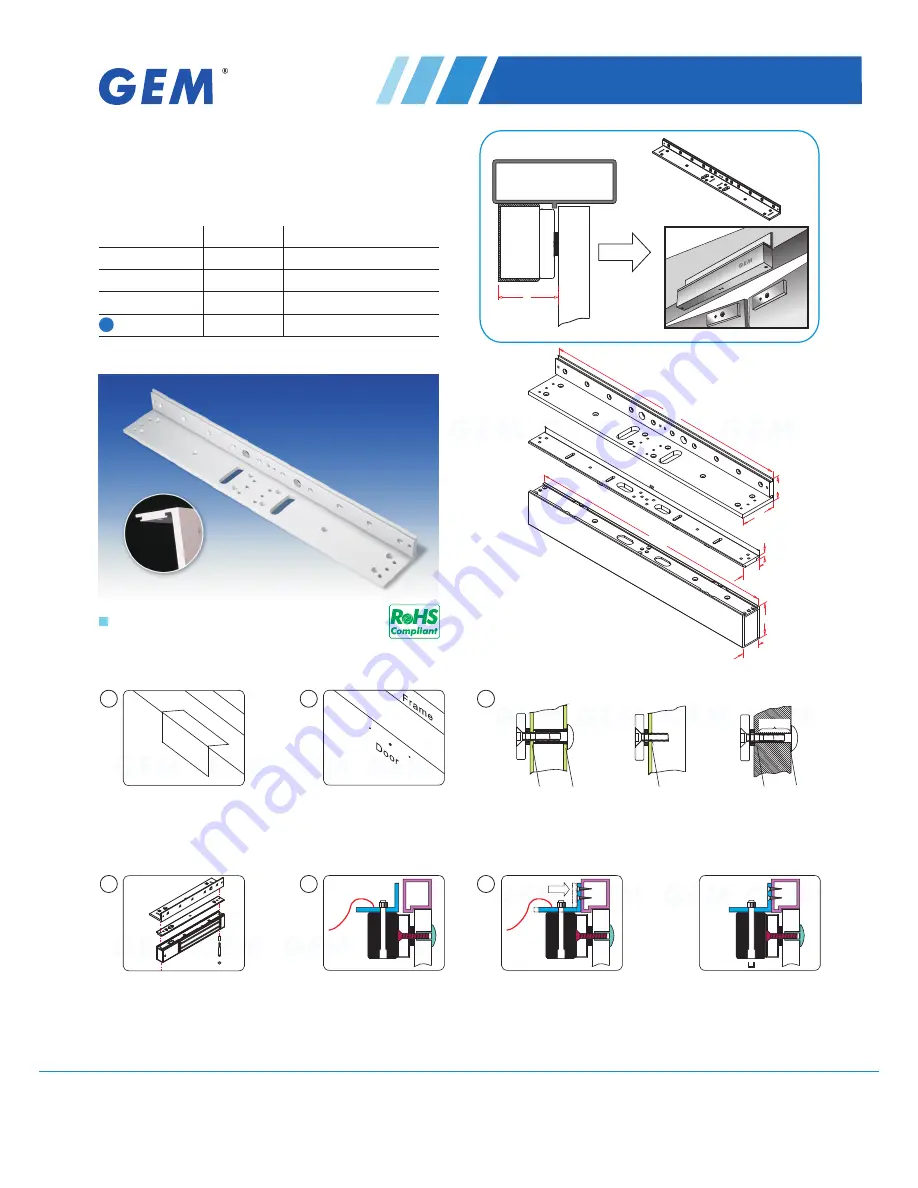 GEM GEM L-NH2500 Instructions Download Page 1