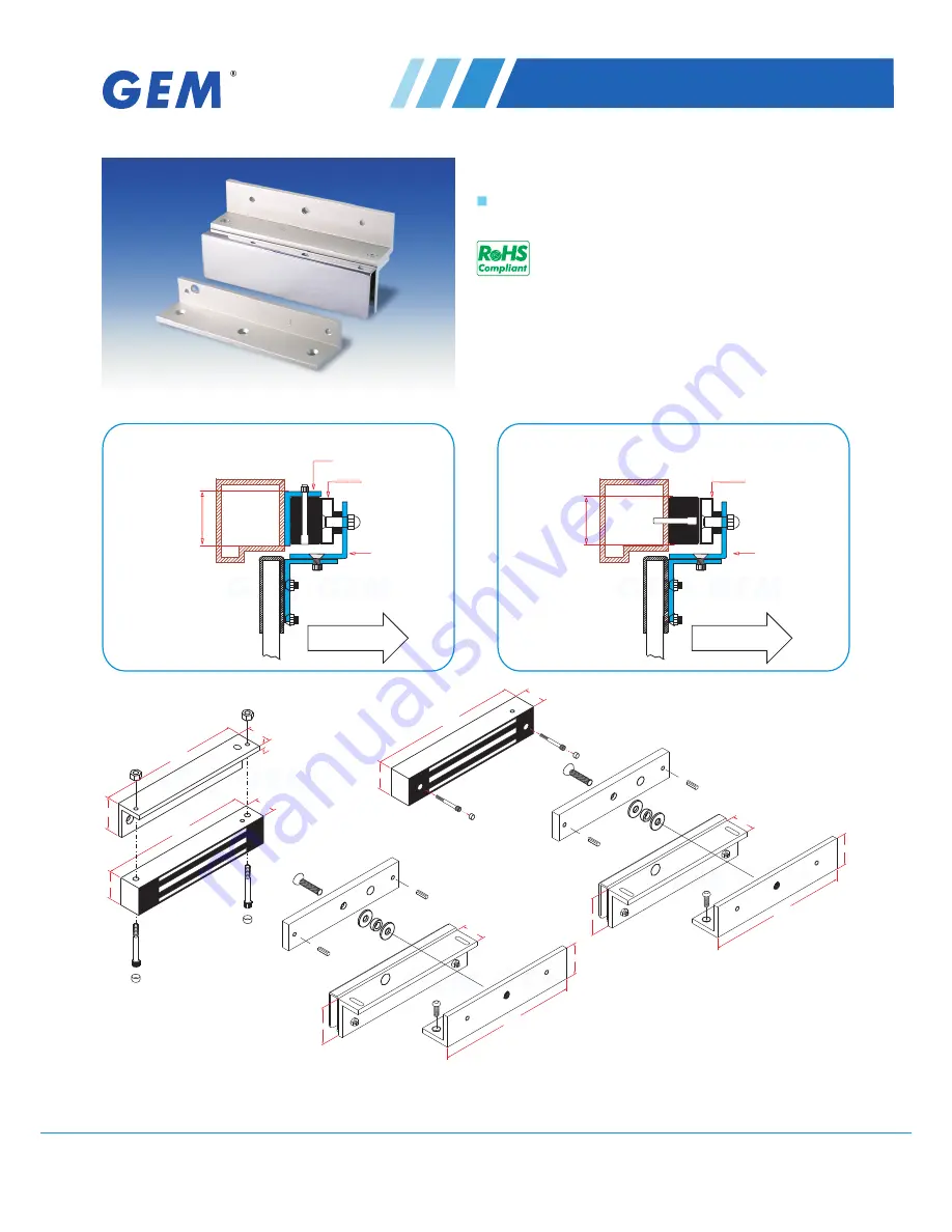 GEM GLZ-150 Specification Sheet Download Page 1