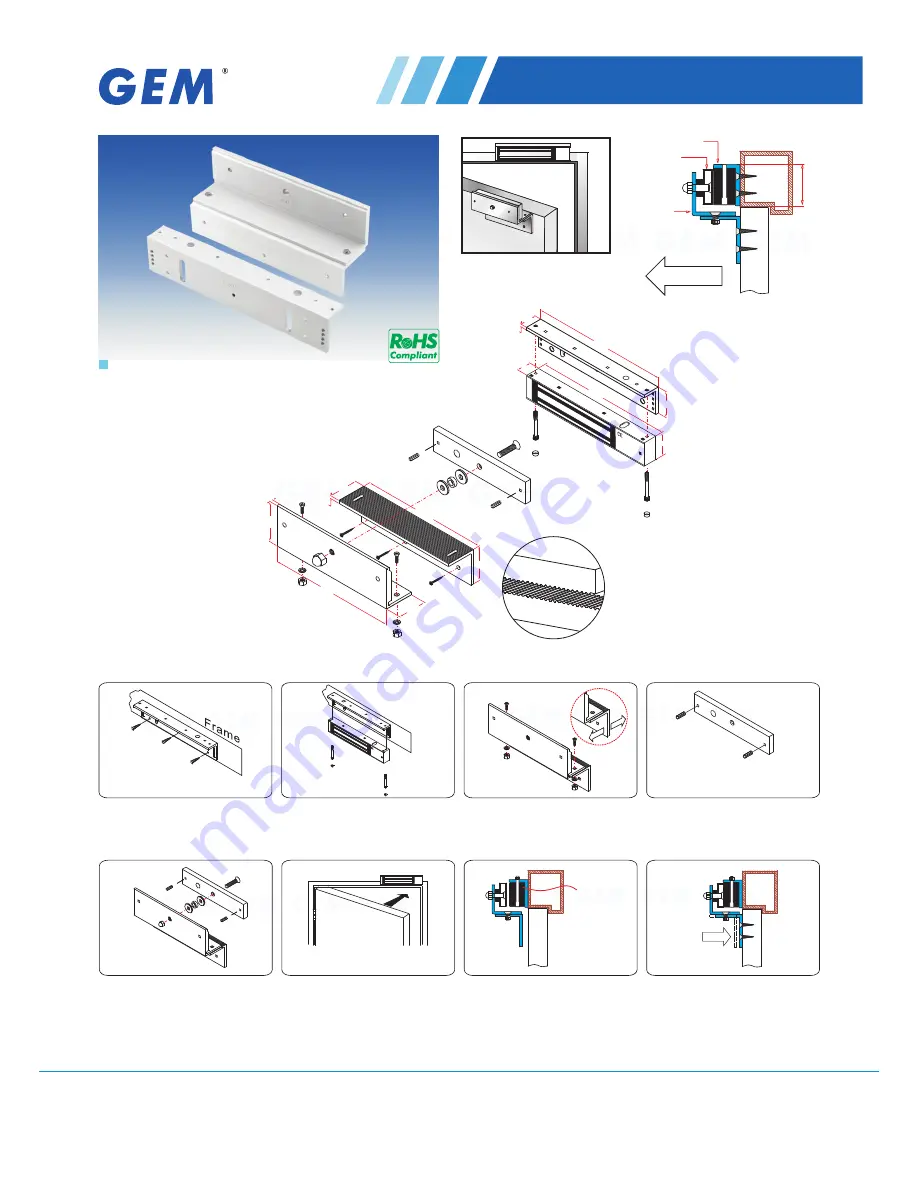 GEM LZ-300N Specification Sheet Download Page 1