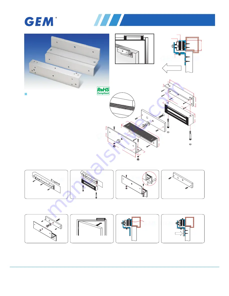 GEM LZ-400N Specification Sheet Download Page 1