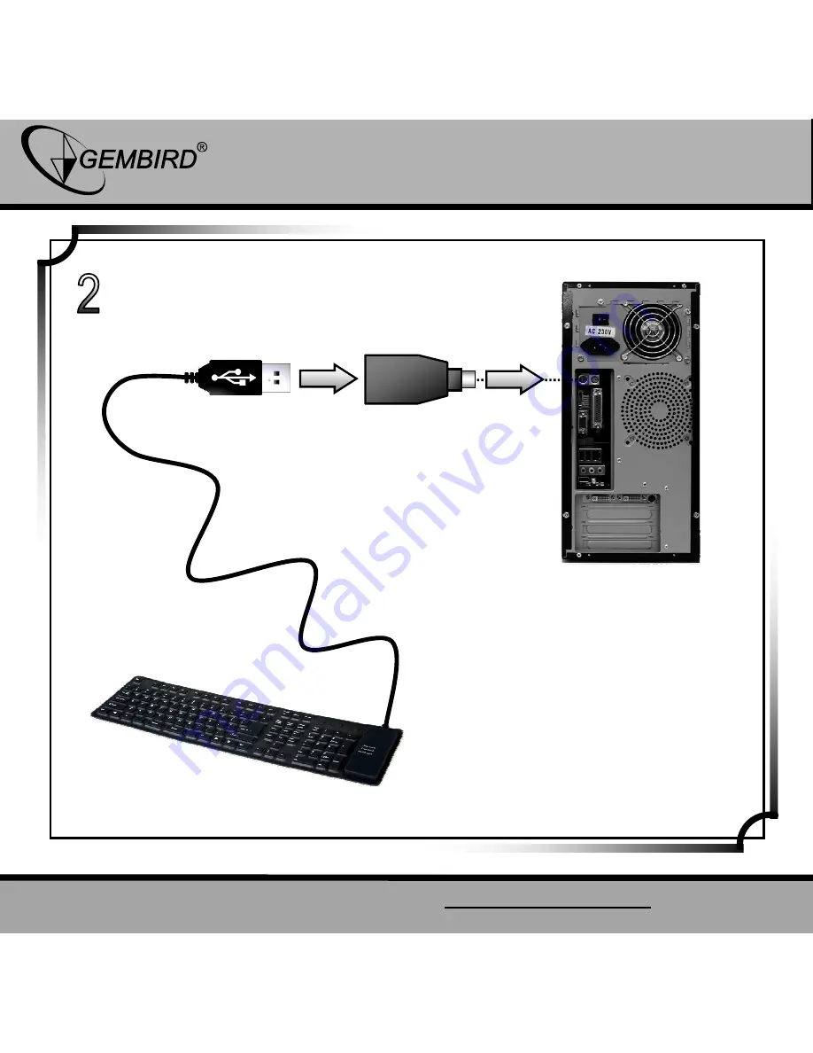 Gembird KB-109F User Manual Download Page 4