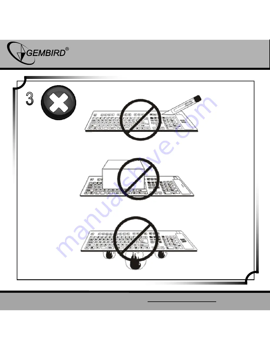 Gembird KB-109F User Manual Download Page 5