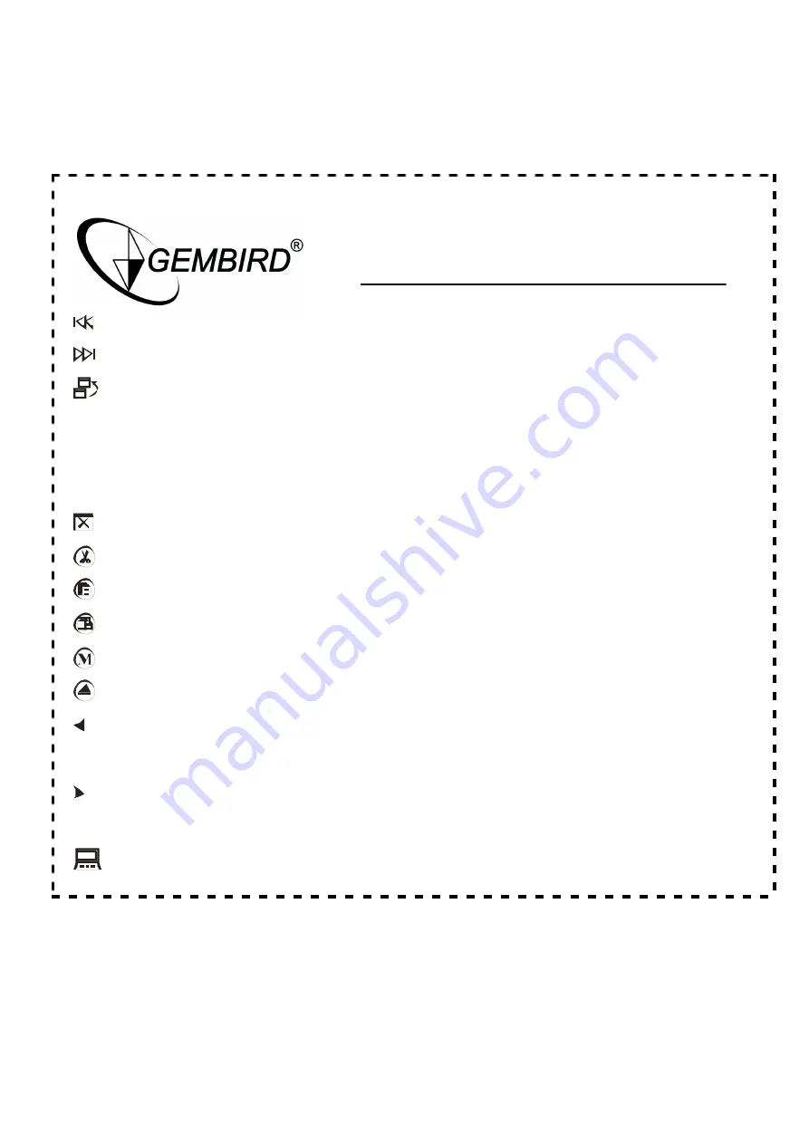 Gembird KB-7000U Operation User'S Manual Download Page 7