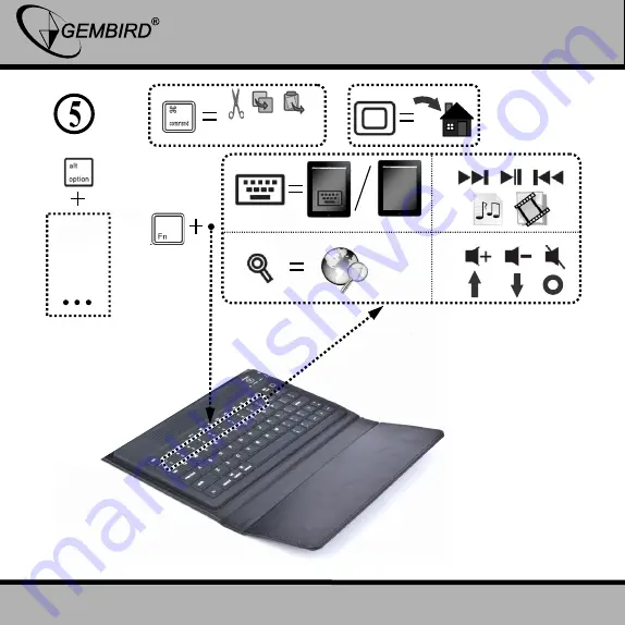 Gembird KB-BT4 User Manual Download Page 9