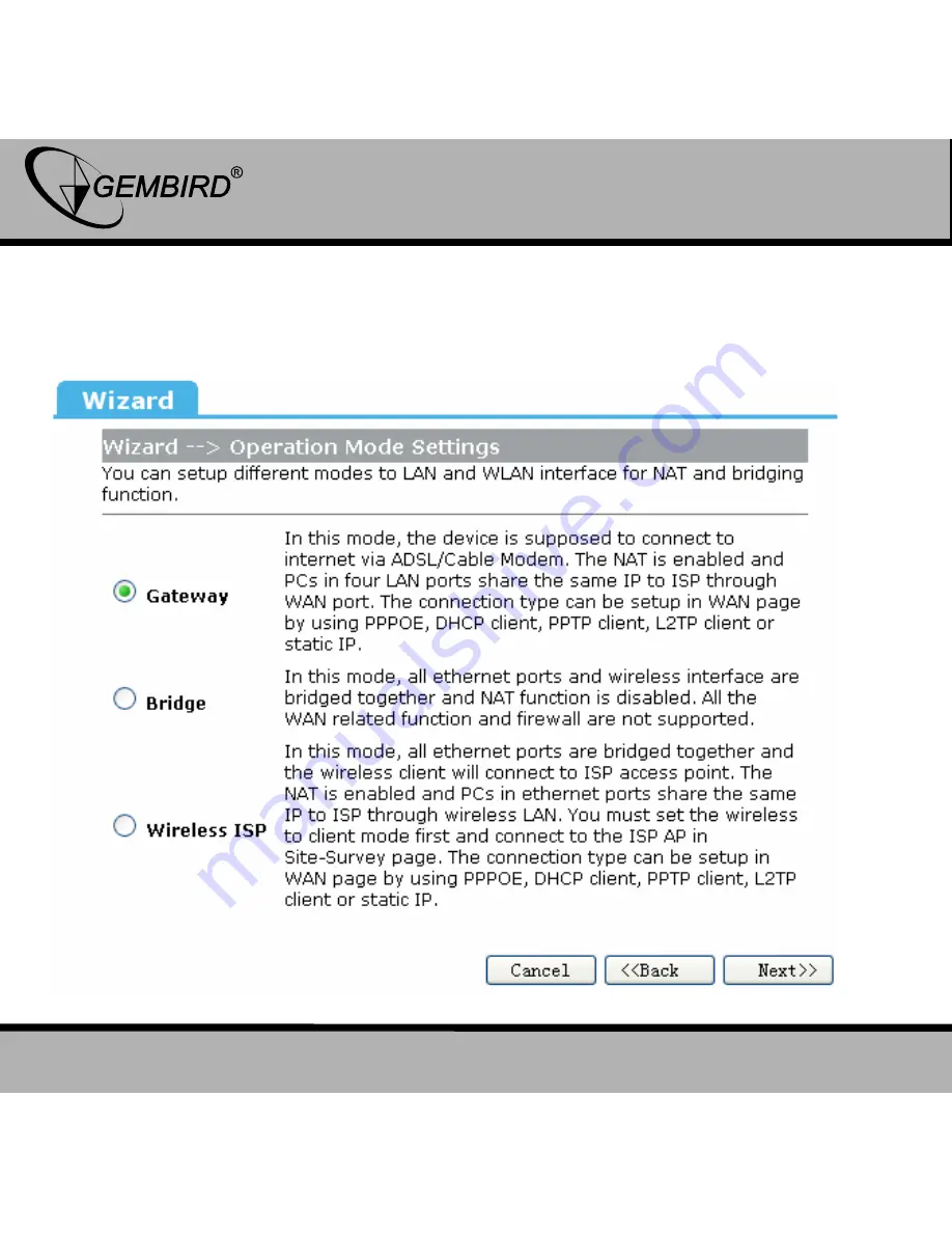 Gembird NSW-R4 Скачать руководство пользователя страница 11