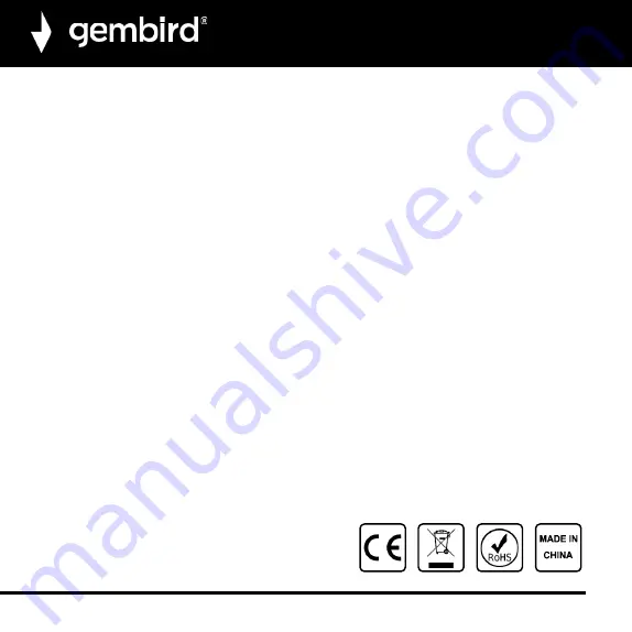 Gembird PB20-02 User Manual Download Page 2