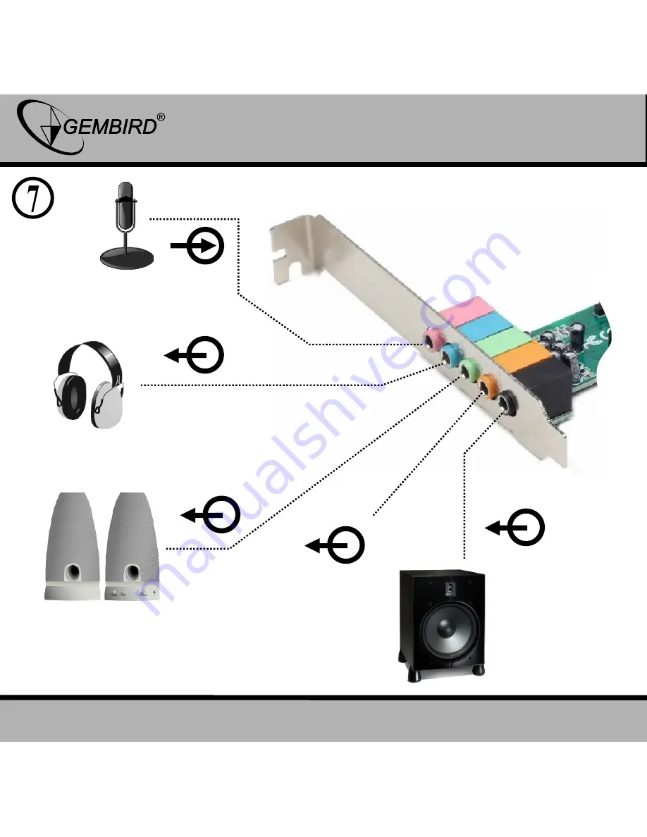 Gembird SC-5.1-3 User Manual Download Page 6