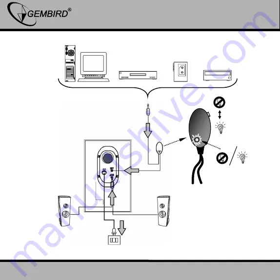 Gembird SPK810PB User Manual Download Page 3