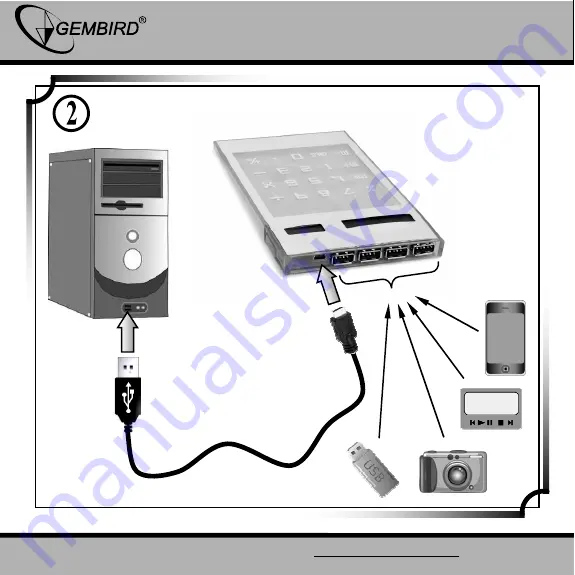 Gembird UHB-24C1 User Manual Download Page 4