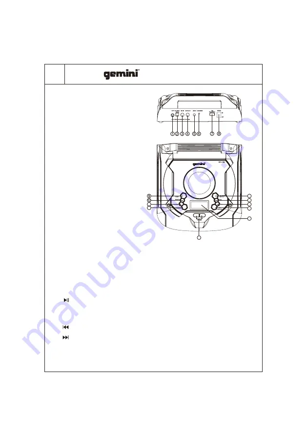 Gemini GPLT Series Скачать руководство пользователя страница 26