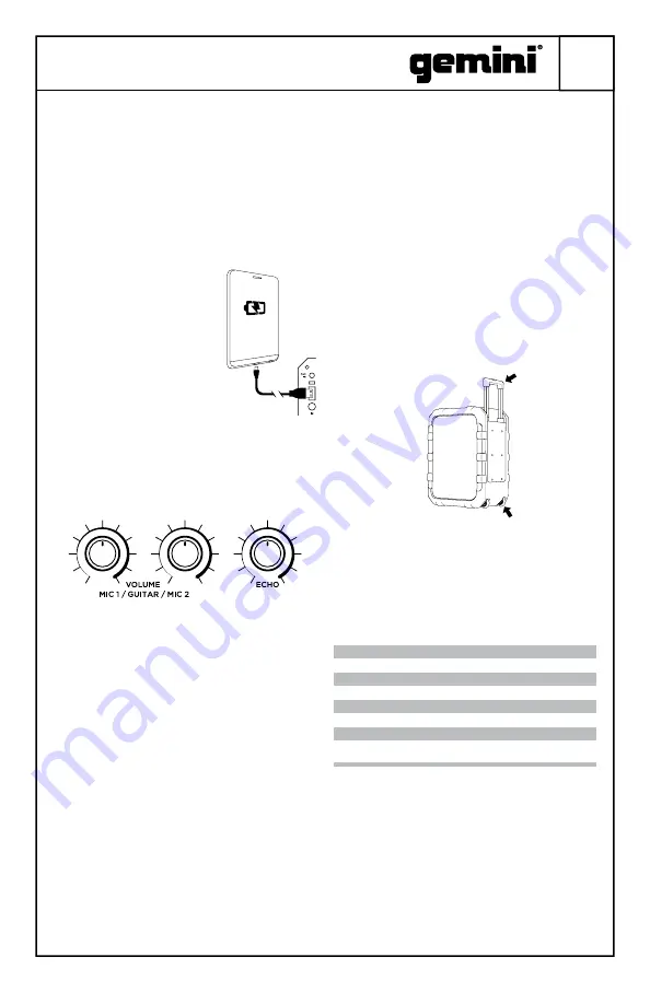 Gemini MPA-2400 Скачать руководство пользователя страница 5