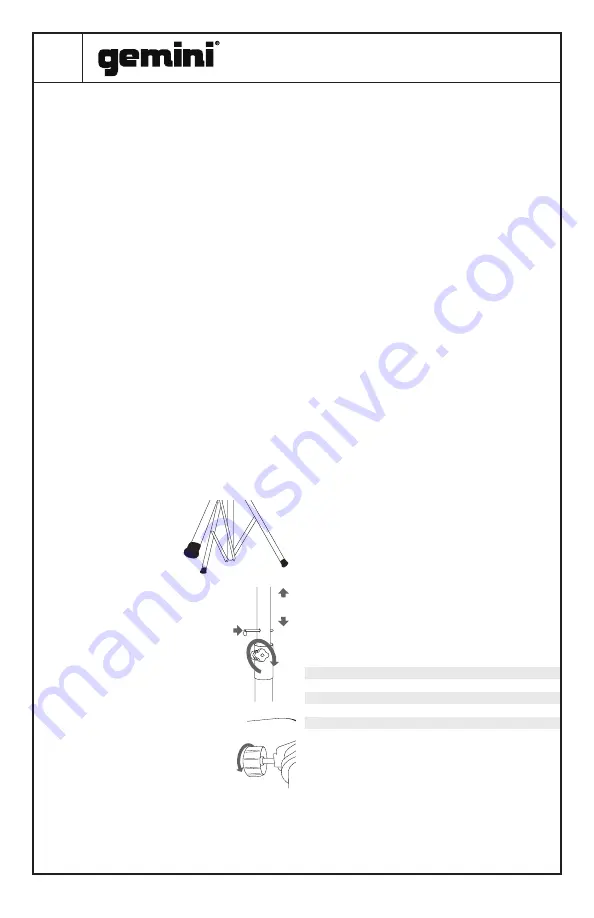 Gemini STL-100 ULTRA BRIGHT LED User Manual Download Page 4