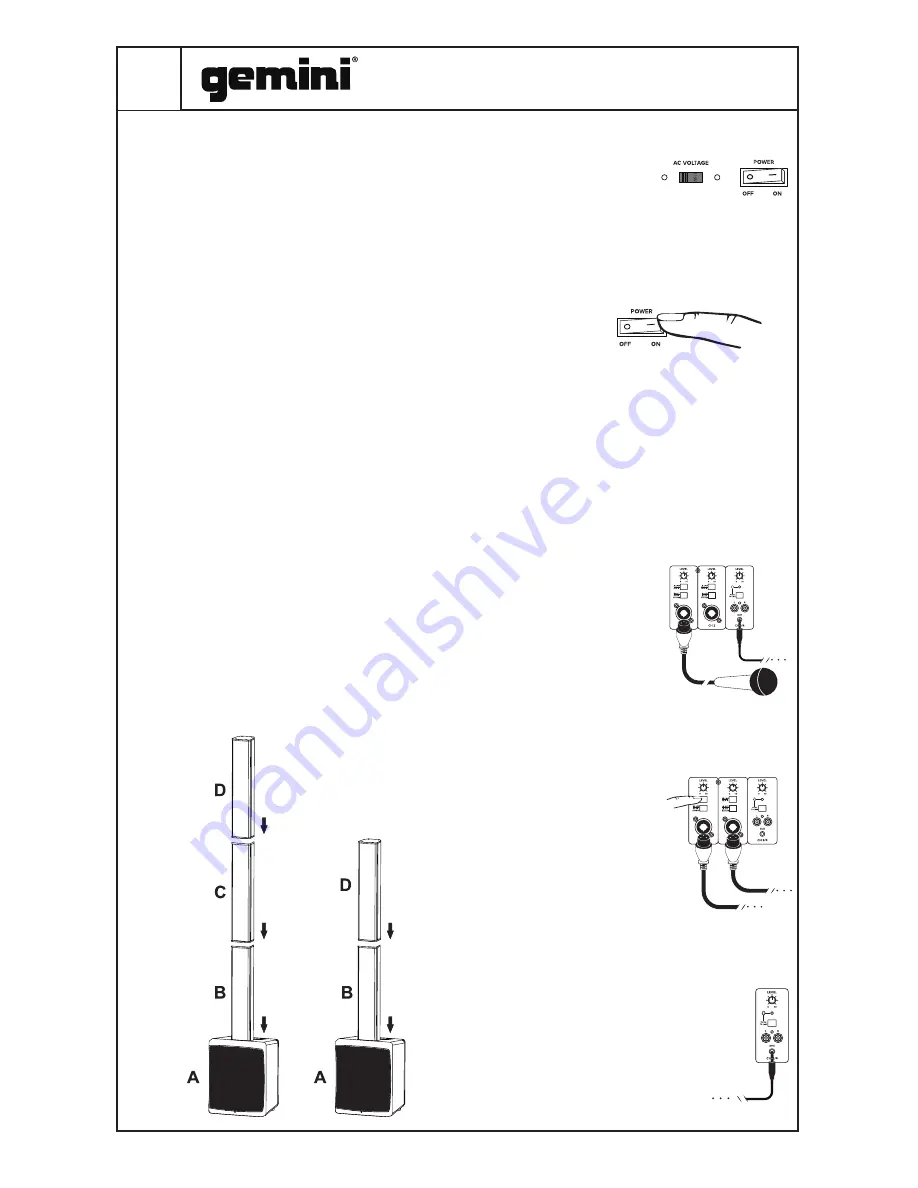 Gemini WRX-843 Series Скачать руководство пользователя страница 4