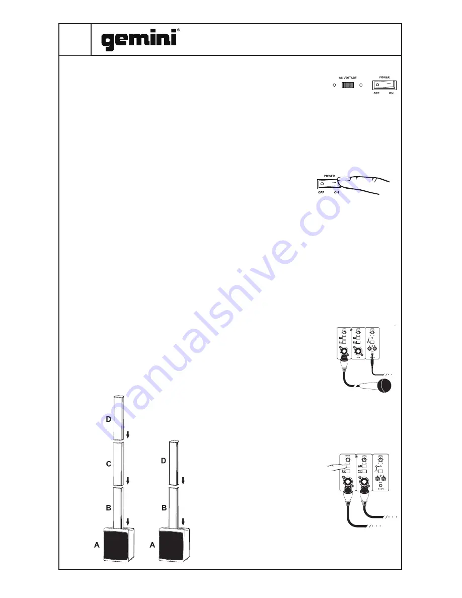 Gemini WRX-843 Series Скачать руководство пользователя страница 12