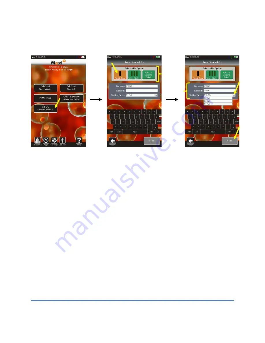 GeminiBio ORFLO Moxi V User Manual Download Page 19