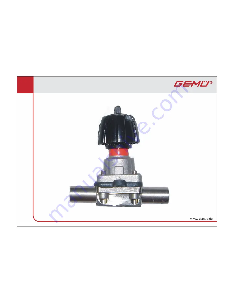 Gemu 653 Maintenance & Operating Manuallines Download Page 11