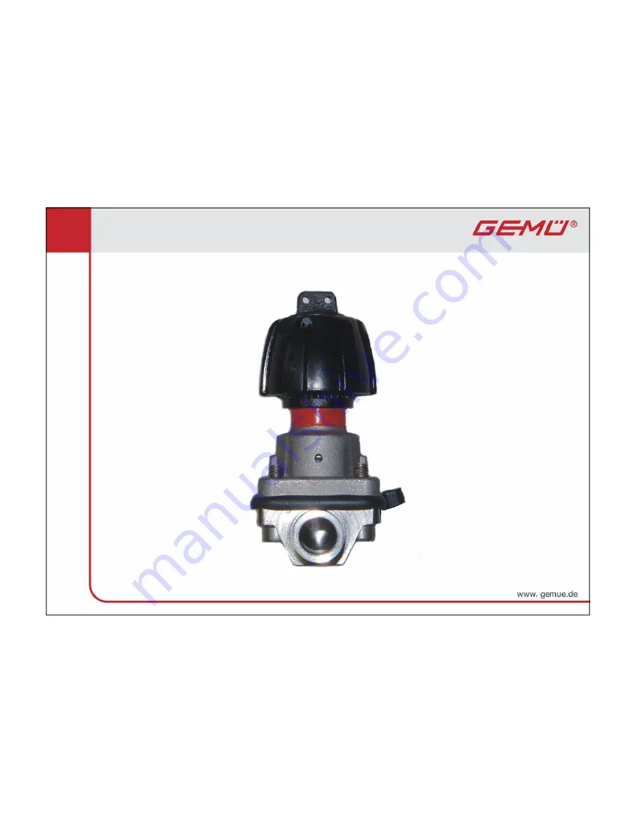 Gemu 653 Maintenance & Operating Manuallines Download Page 12