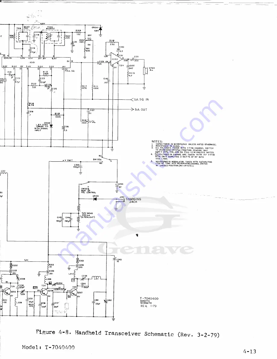 Genave ECOM-4 Maintenance Manual Download Page 24