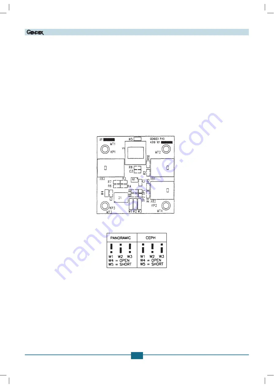 Gendex ORTHORALIX 9200 Service Manual Download Page 194