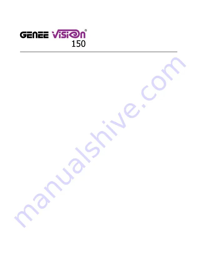 Genee World GV-159 Quick Setup Manual Download Page 2