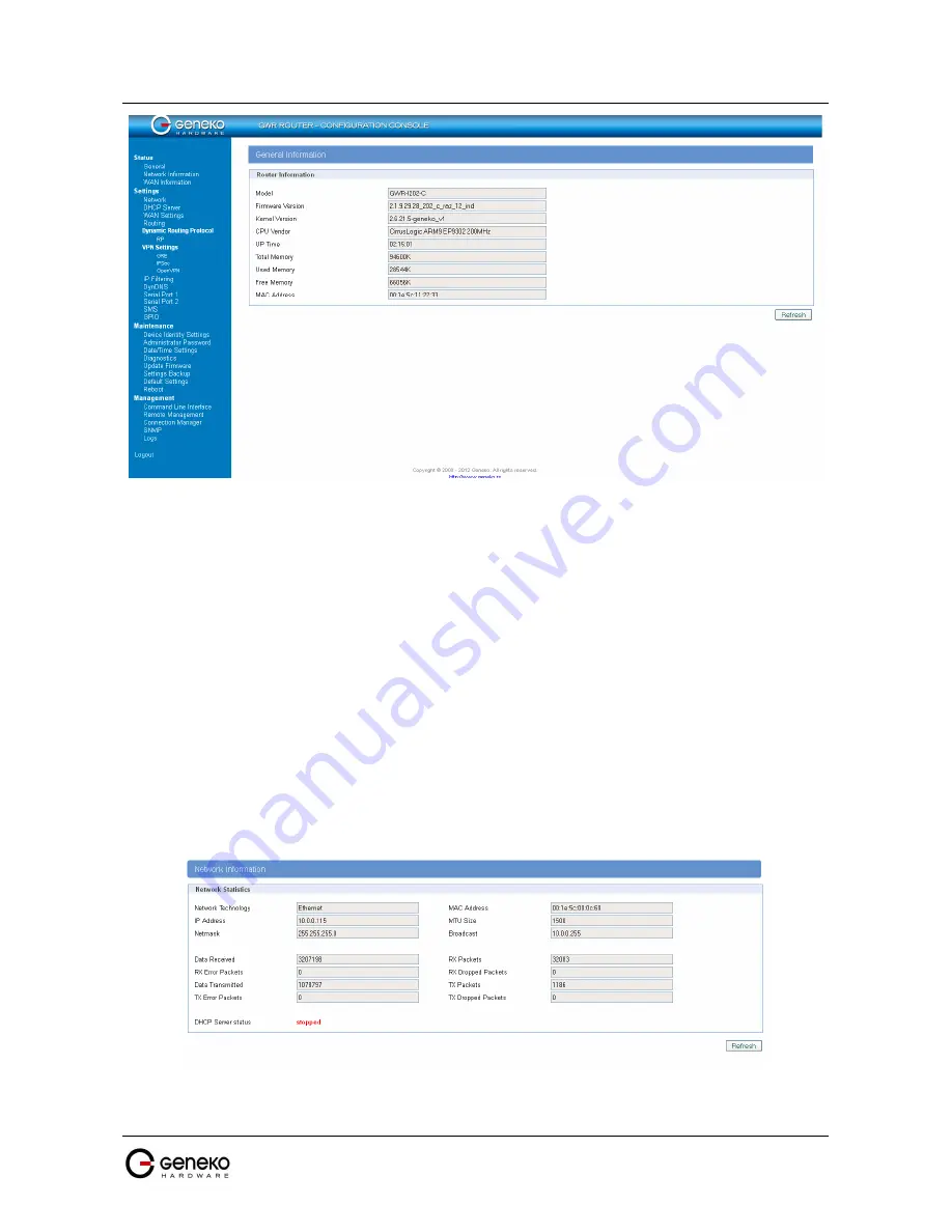 Geneko GWR-I series User Manual Download Page 19