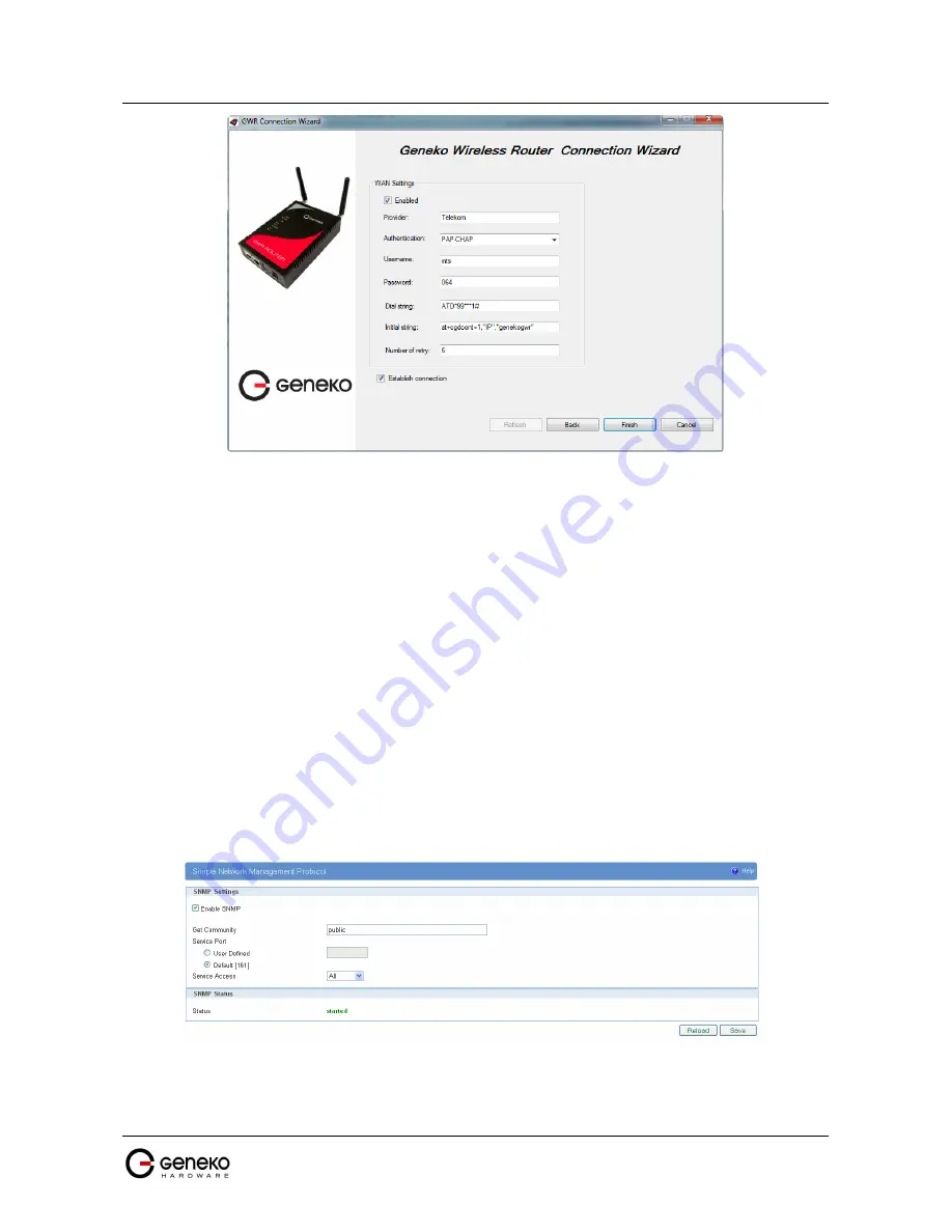 Geneko GWR-I series User Manual Download Page 72