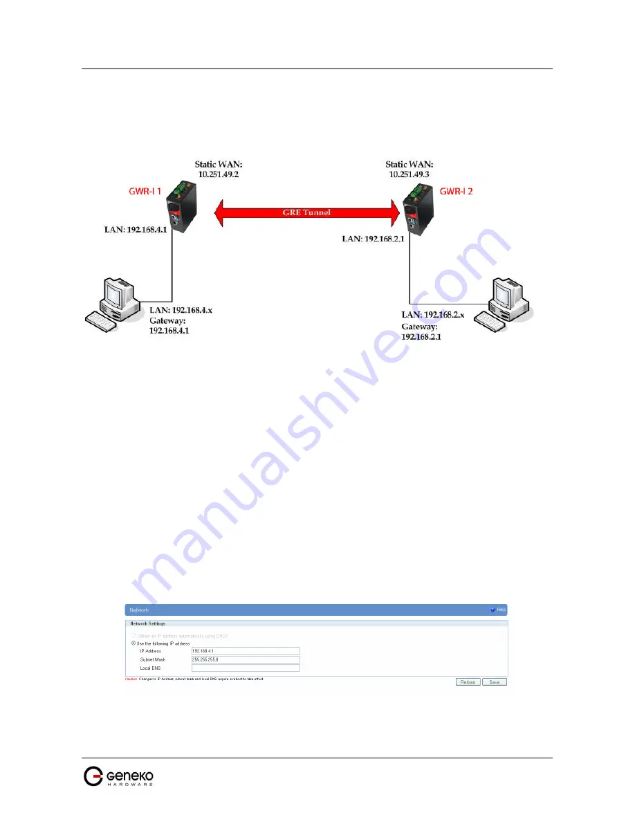 Geneko GWR-I series User Manual Download Page 76