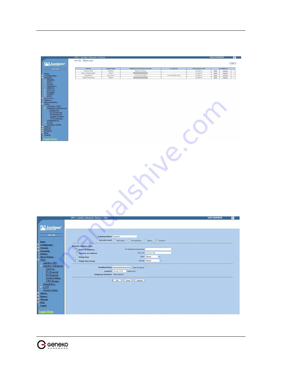 Geneko GWR-I series User Manual Download Page 107