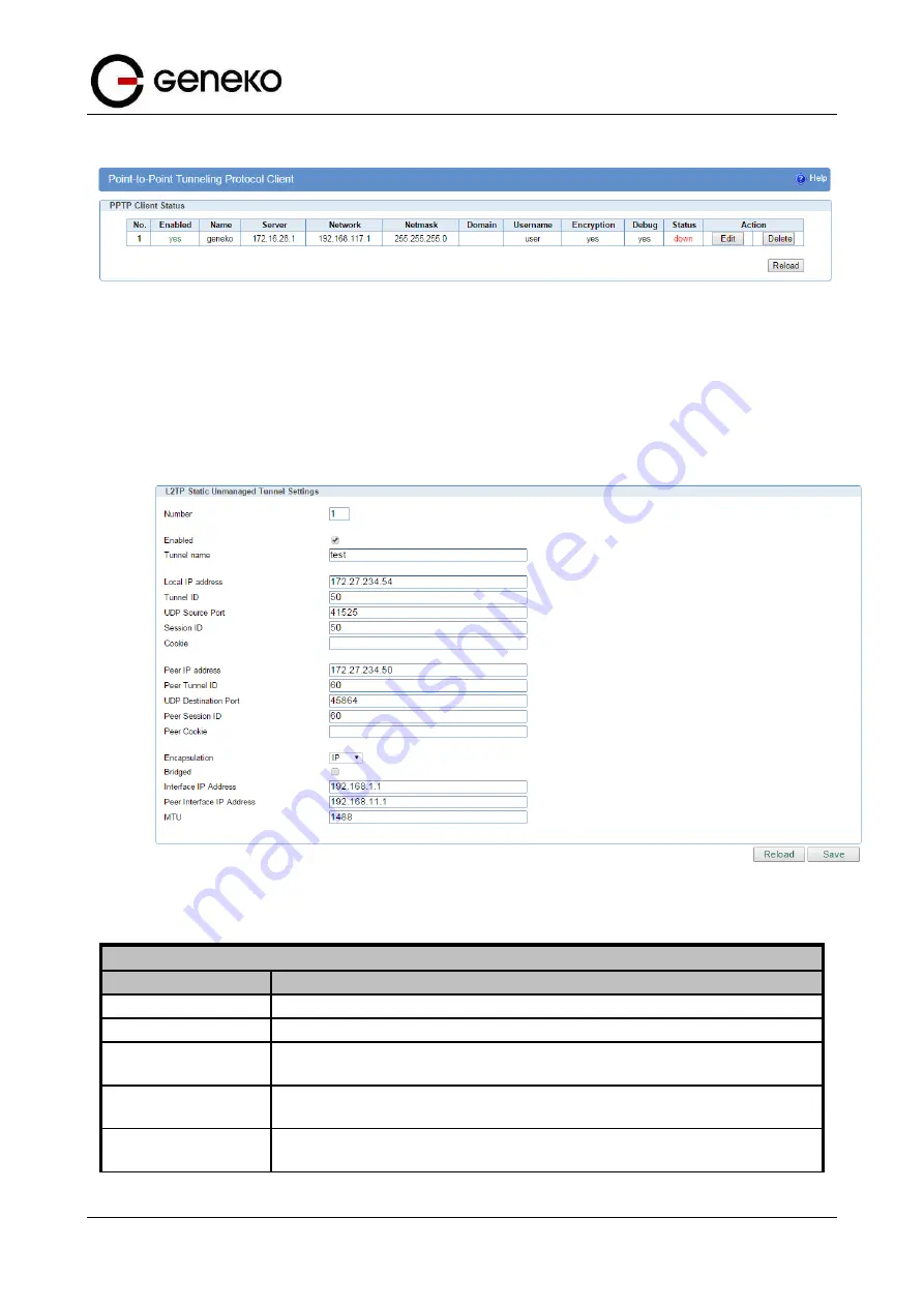 Geneko GWR User Manual Download Page 57