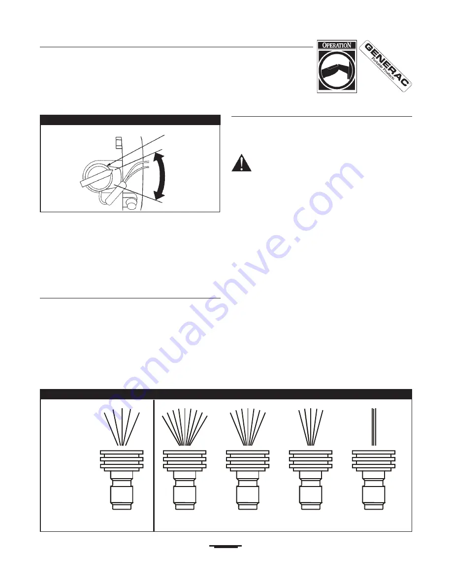 Generac Portable Products 1417-1 Owner'S Manual Download Page 9