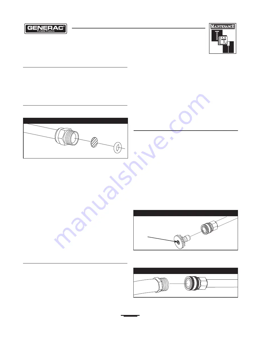 Generac Portable Products 1450-3 Owner'S Manual Download Page 12