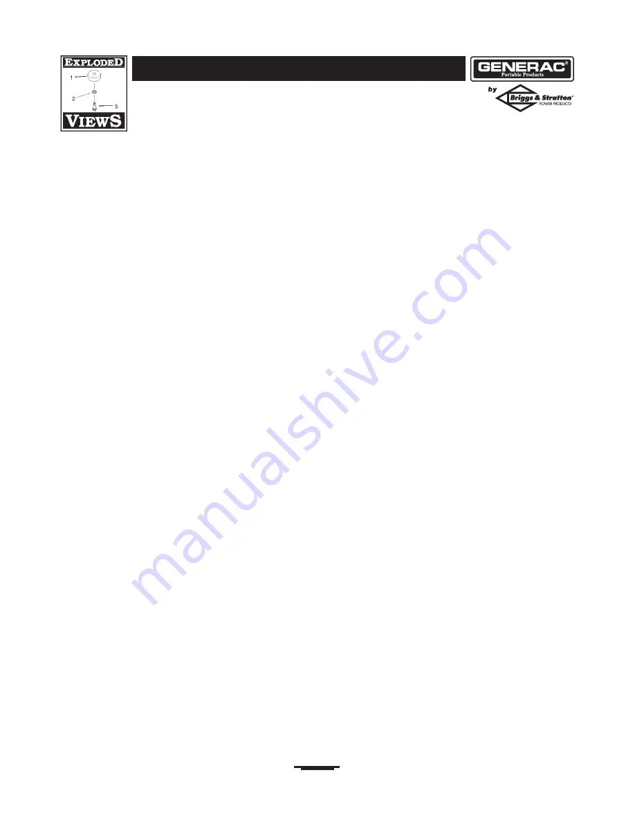 Generac Portable Products 2700PSI 1676-0 Owner'S Manual Download Page 19