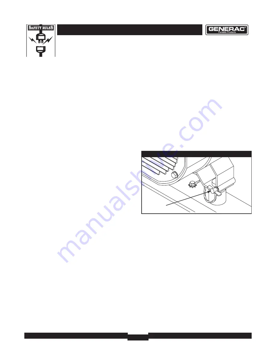 Generac Portable Products 7000EXL Owner'S Manual Download Page 3