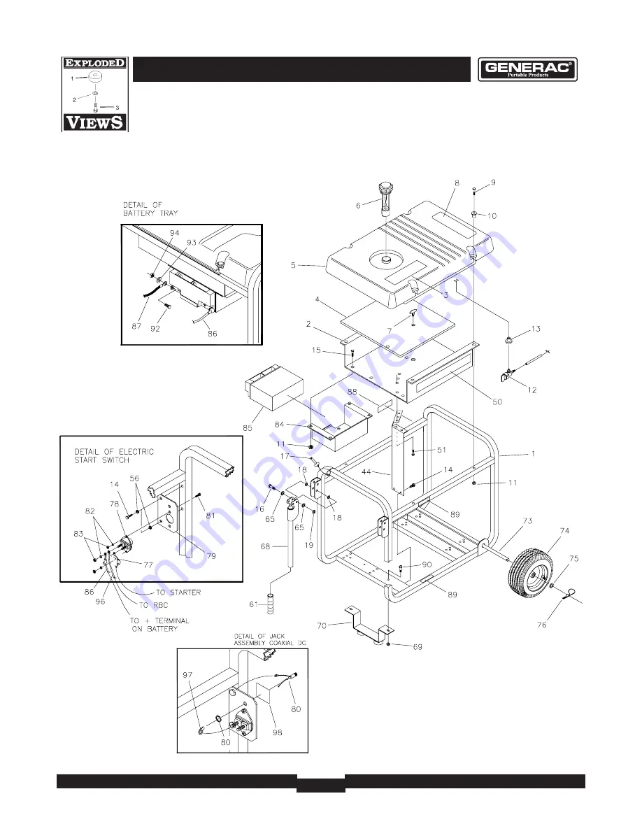 Generac Portable Products 7000EXL Owner'S Manual Download Page 17