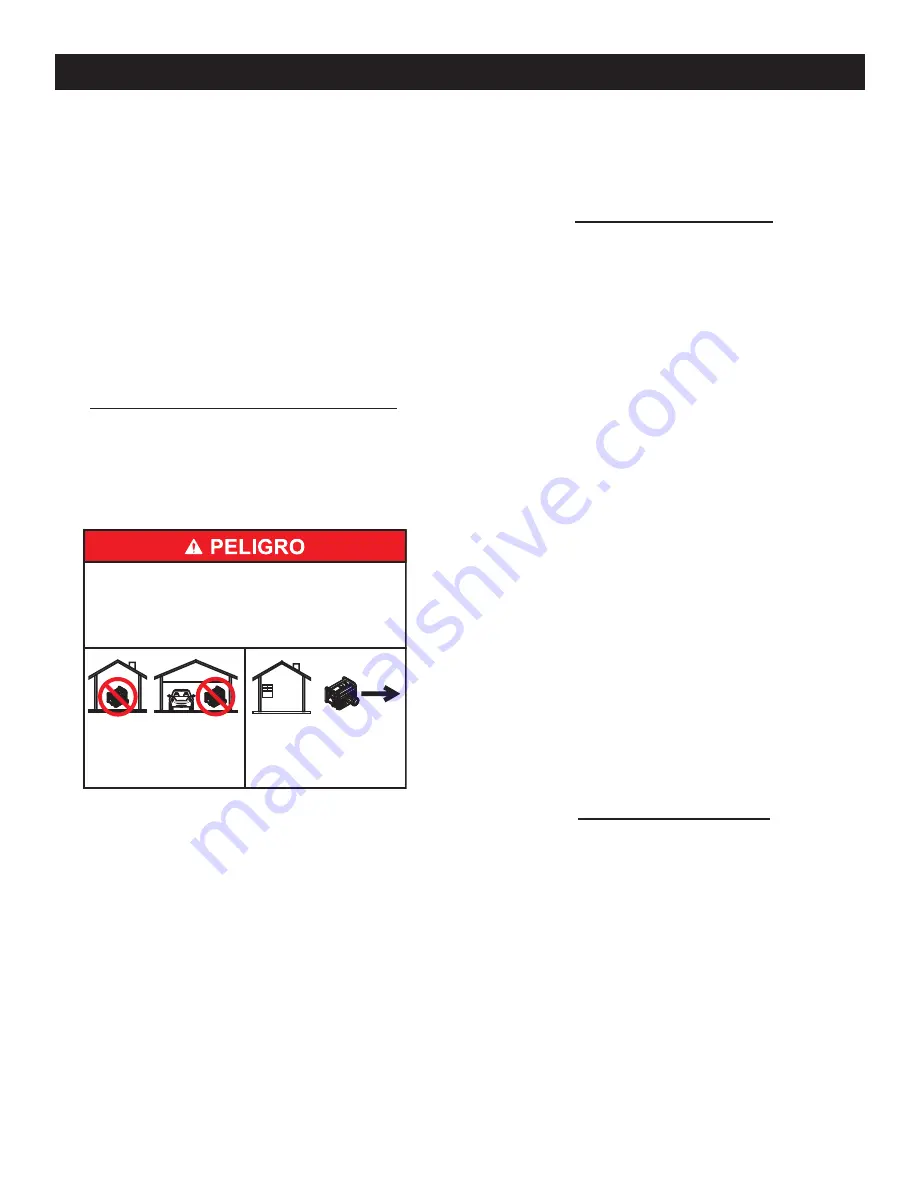 Generac Portable Products XG6500 Owner'S Manual Download Page 26