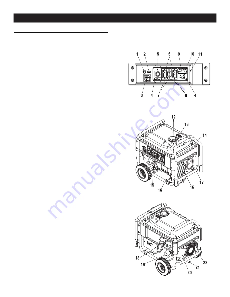 Generac Portable Products XG6500 Owner'S Manual Download Page 29