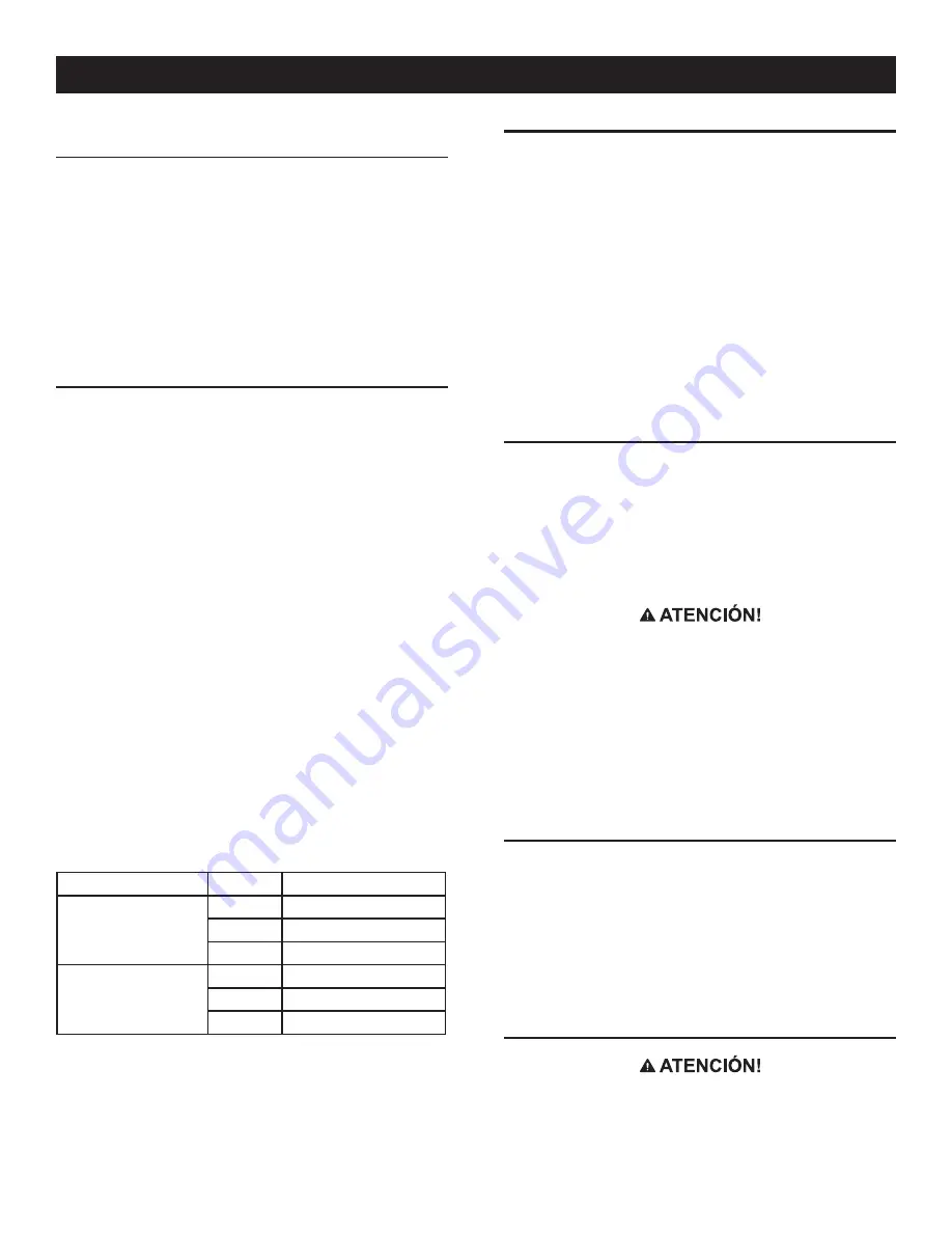 Generac Portable Products XG6500 Owner'S Manual Download Page 36