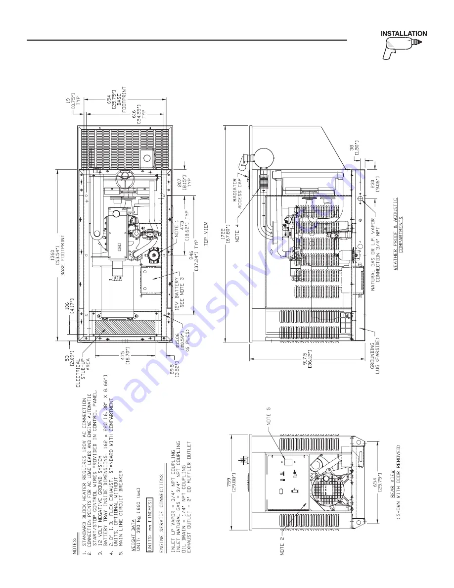 Generac Power Systems 004912-0, 004912-1, 004913-0, Owner'S Manual Download Page 27