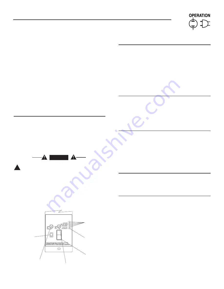 Generac Power Systems 004988-2 Owner'S Manual Download Page 15